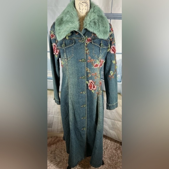 Ane Jackets & Blazers - Ane Blue Jean Dress Size M
